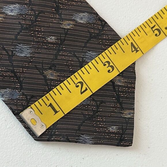 Lot Of Two Christian Dior Men's Ties Polka Dots All Silk - Picture 8 of 13